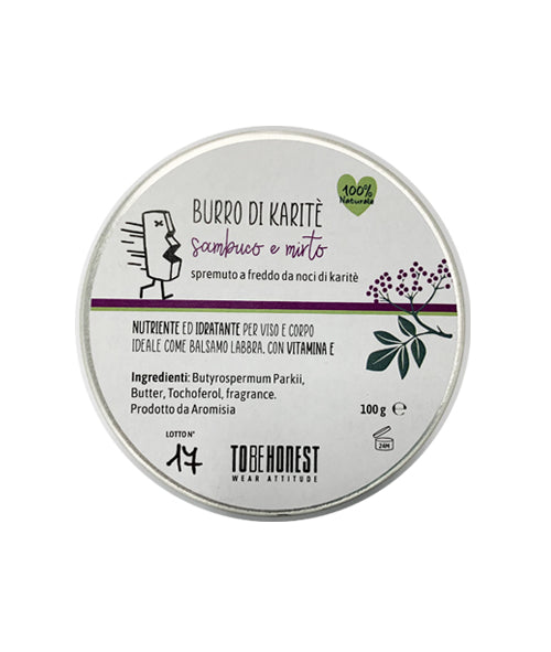 BURRO DI KARITÈ SAMBUCO E MIRTO