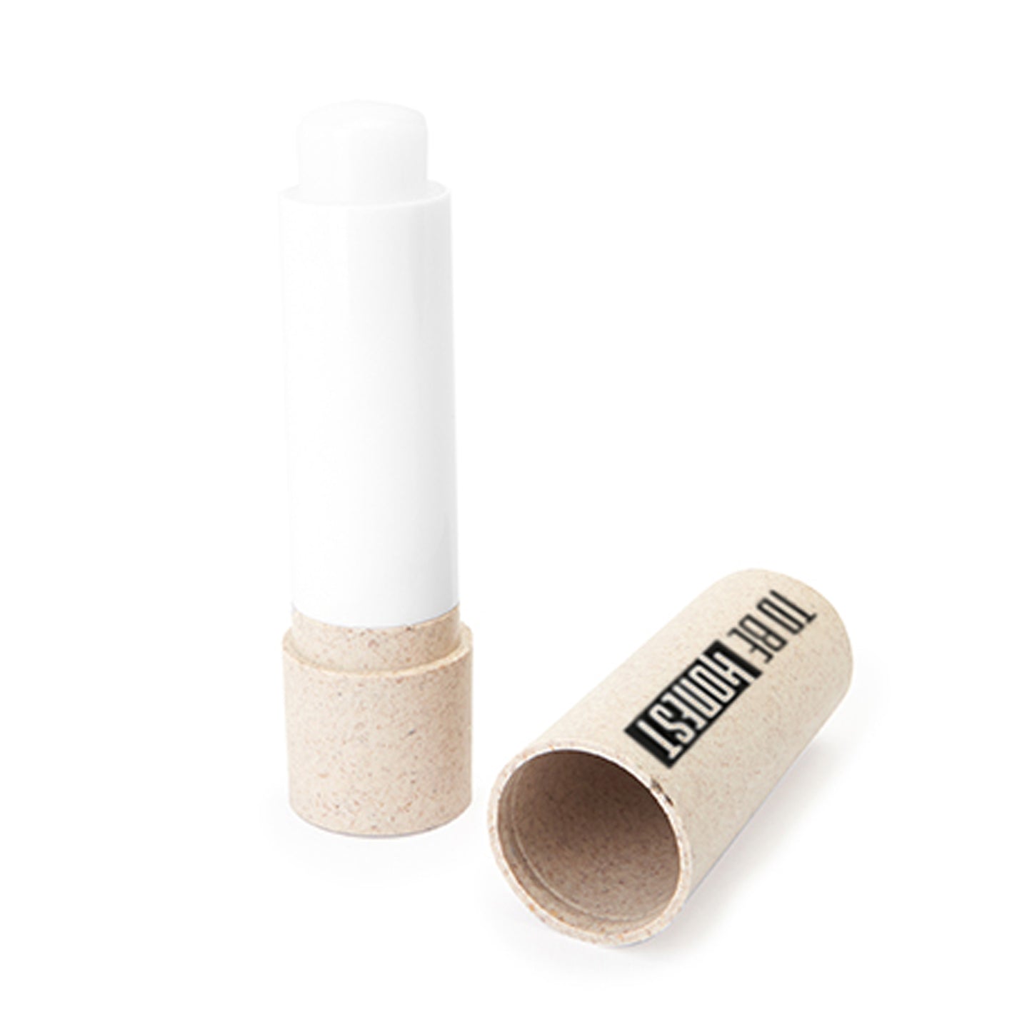 LipBalm con custodia in fibra di grano.